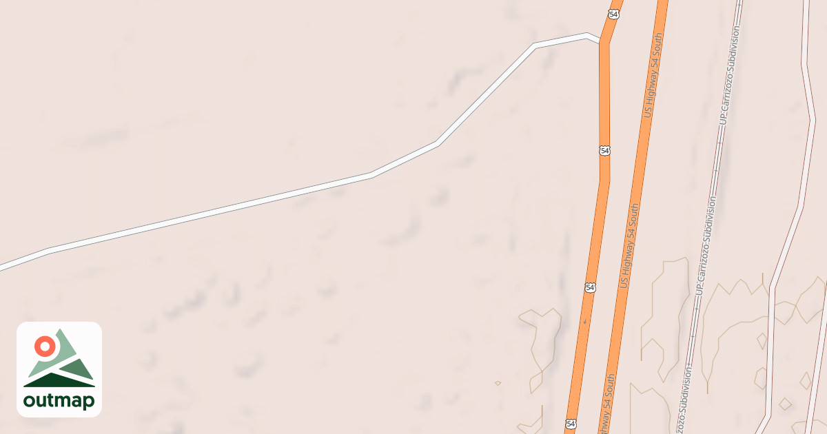 Map of Red Sands Ohv - Trail System