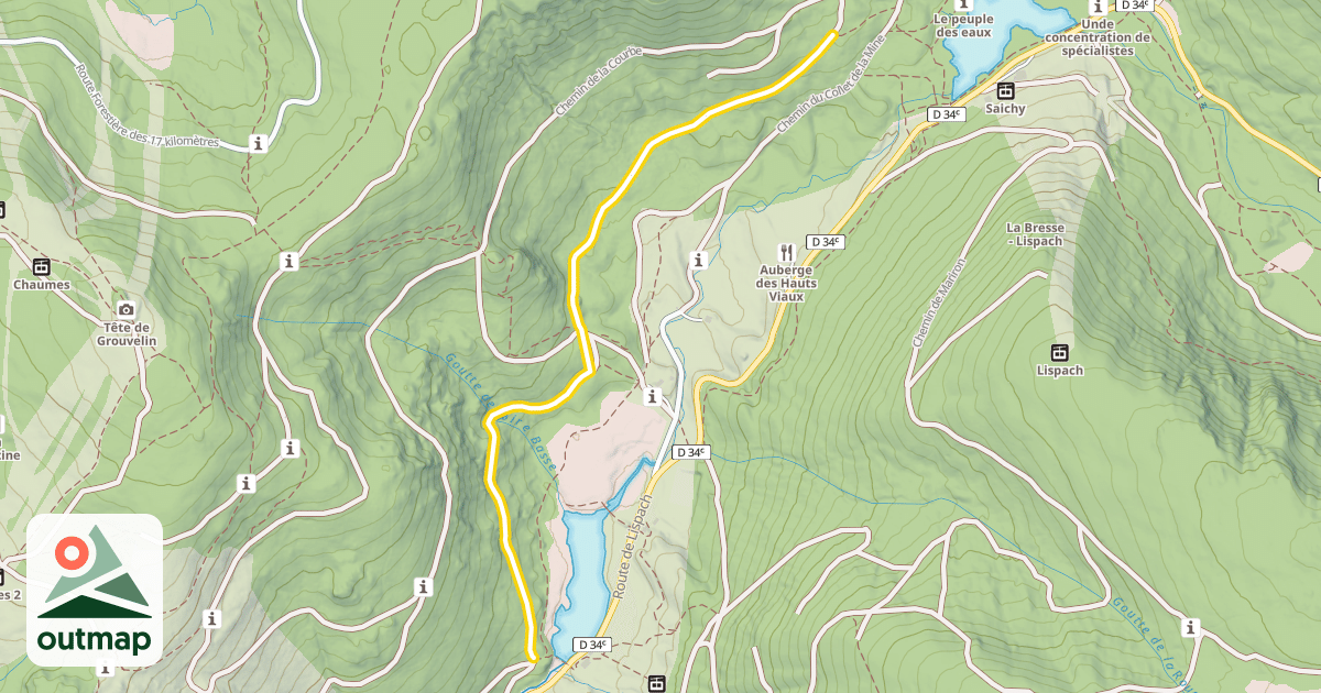 Map of Chemin Ehlinger