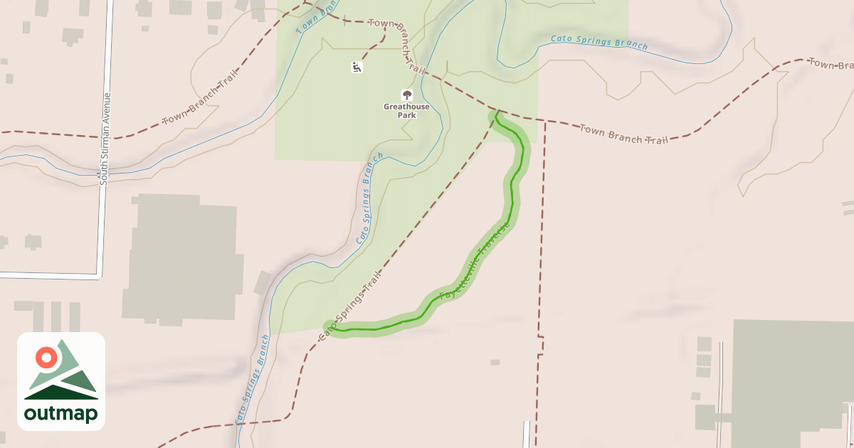 Map of Fayetteville Traverse