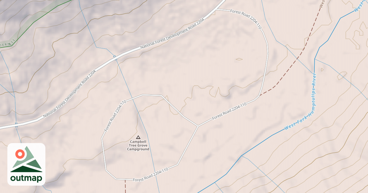Map of CAMPBELL CG