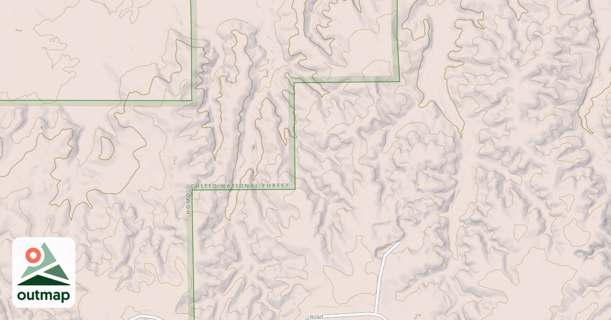 Map of USFS Motor Vehicle Use Map Roads {6505D99C-A698-428D-8345-76C535234426}