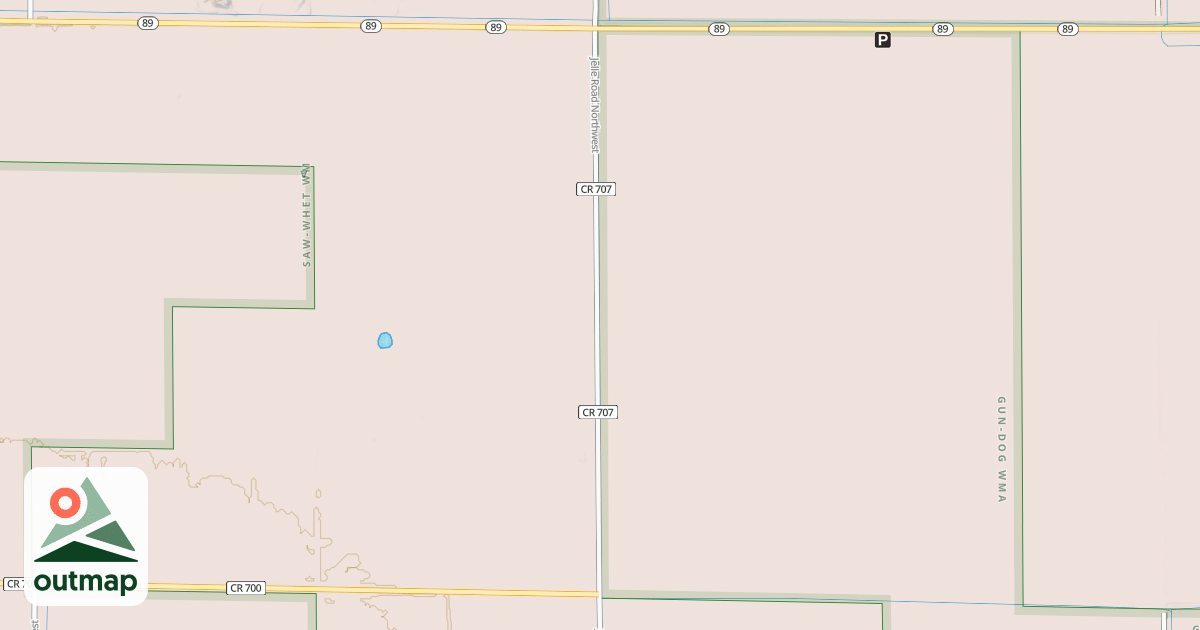 Map of Fourtown-Grygla Trail System