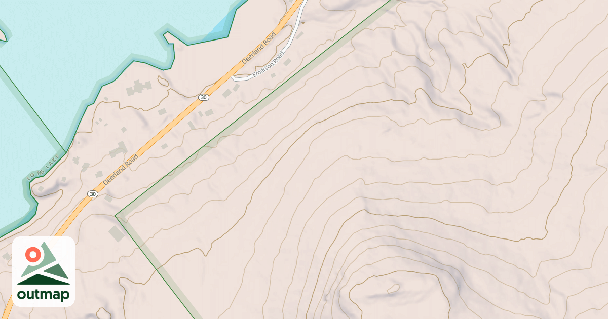 Map of Power Line Trail