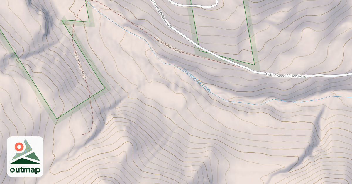 Map of 40756