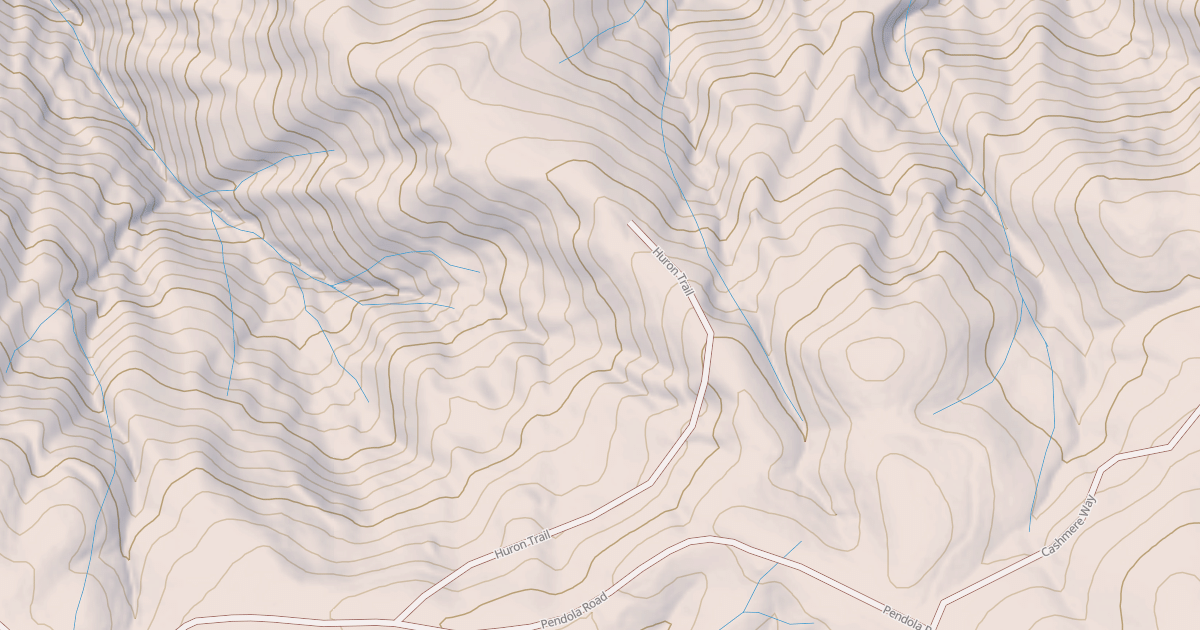 Map preview of PENDOLA SP