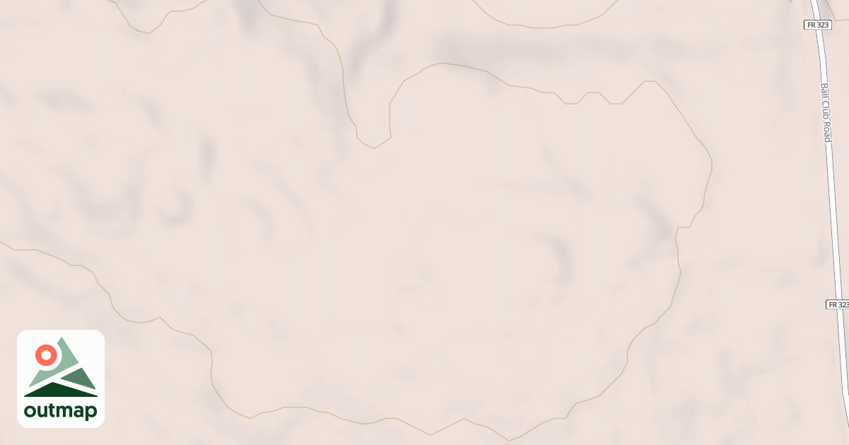 Map of BALL CLUB LAKE SPUR P