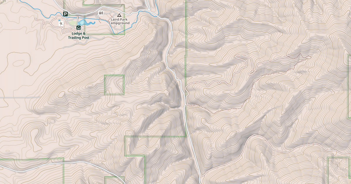 Map preview of LITTLE SAND CREEK