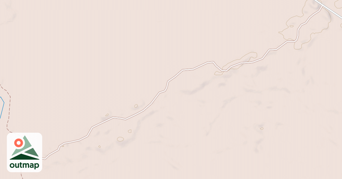 Map of Ten-Mile Bog Atv Route