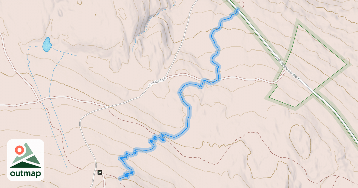 Map of Norris Hill Trail