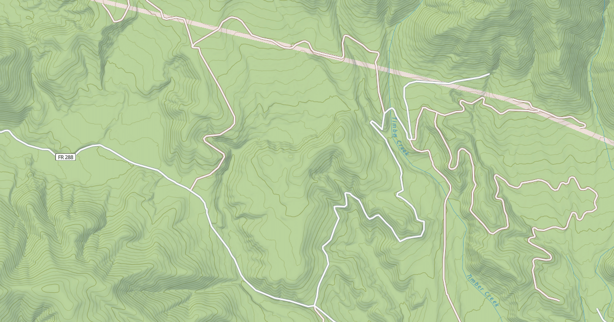Map preview of Meadow Mtn Loop