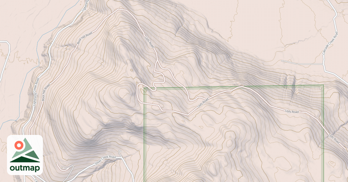 Map of BOOT HILL