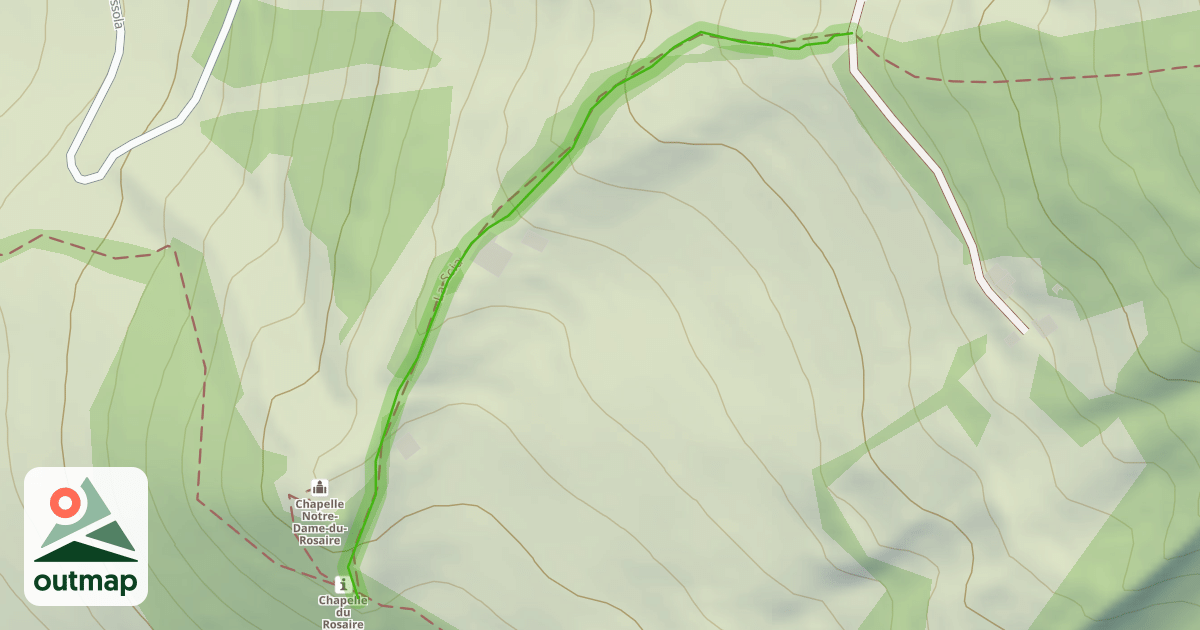 Map of La Scia