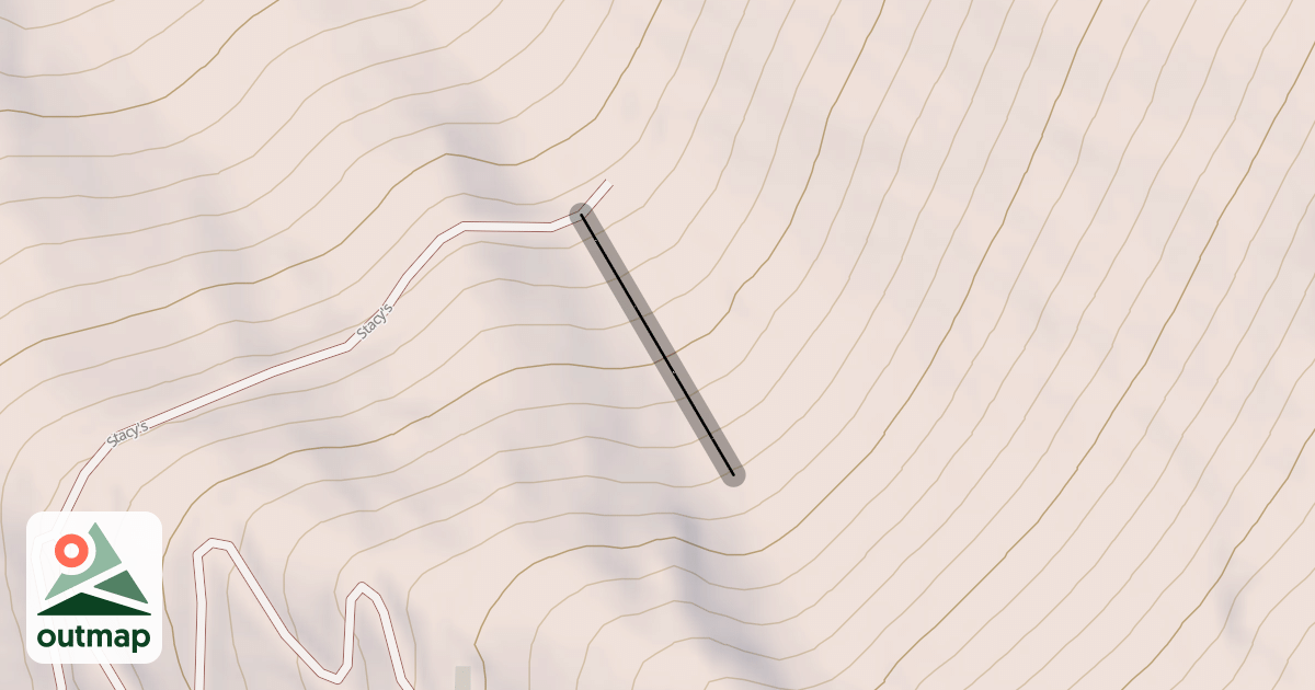 Map of Upper Stacy's