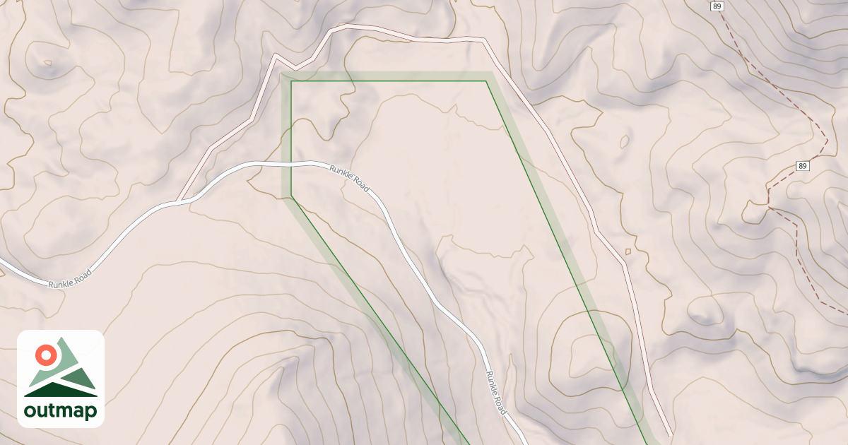 Map of CRYSTAL CAVE BR 1A