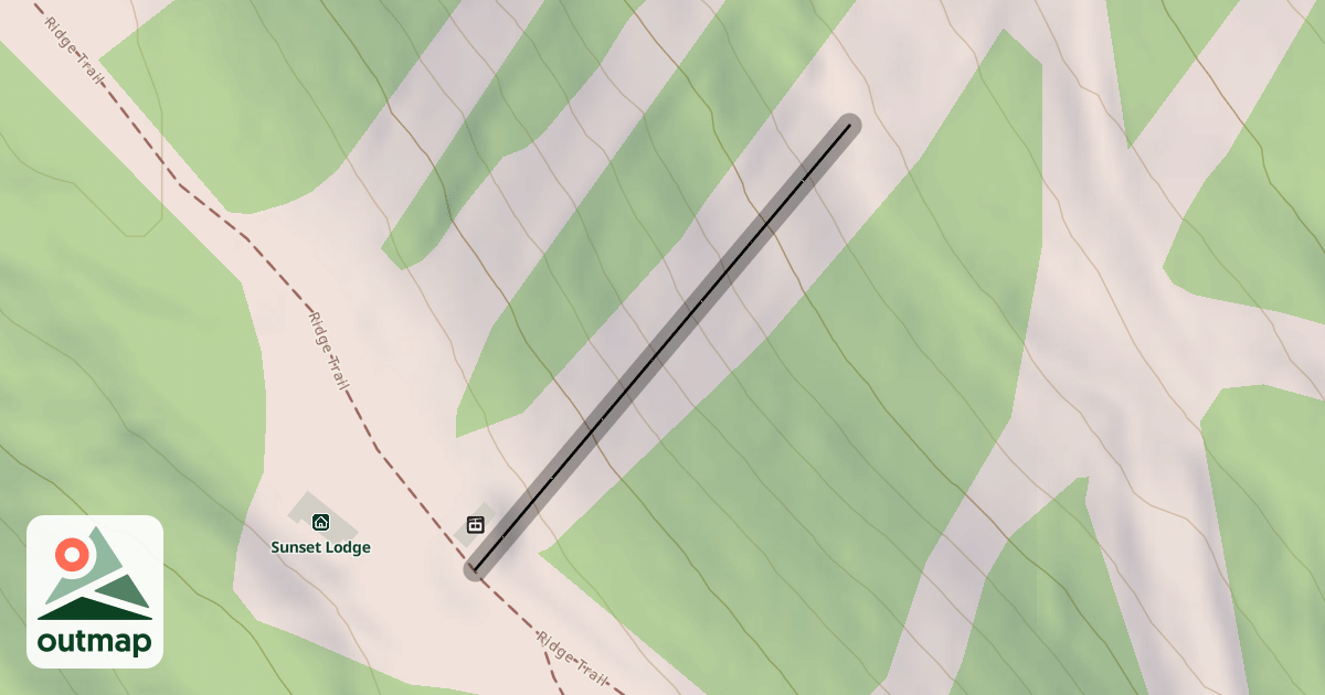 Map of Belleayre Run