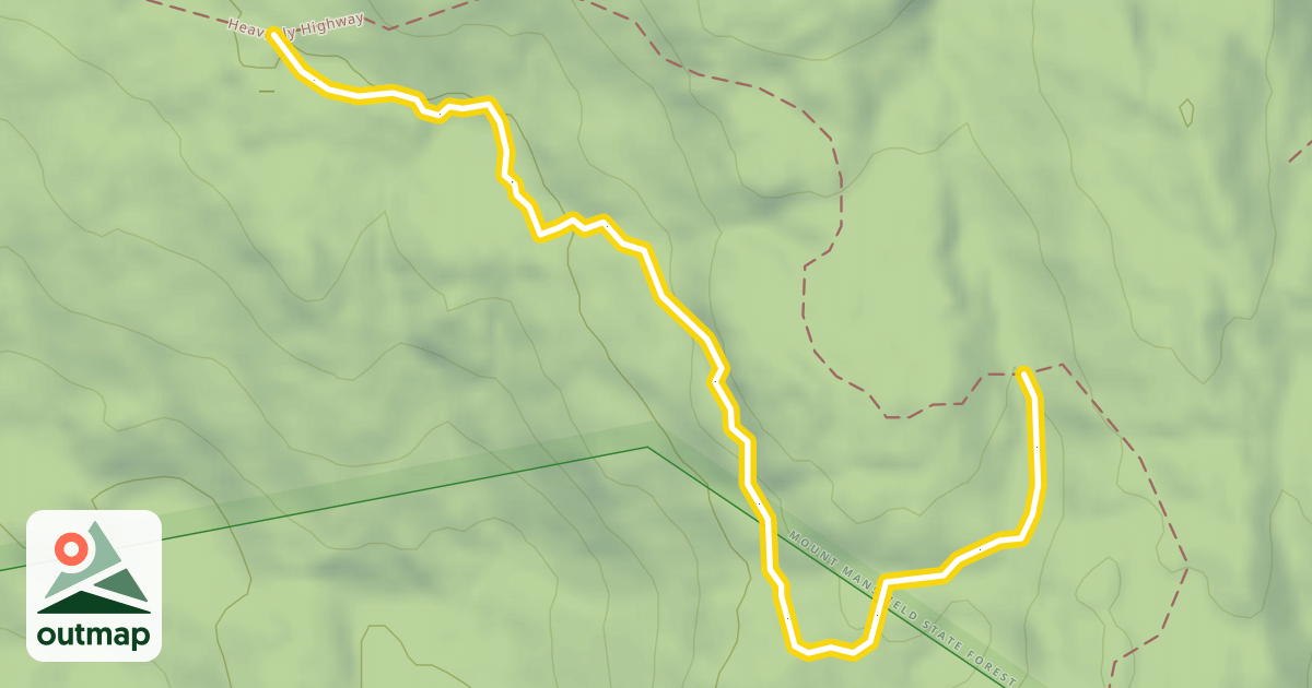 Map of Moose Glen
