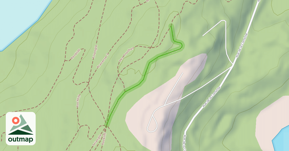 Map of Bellevue
