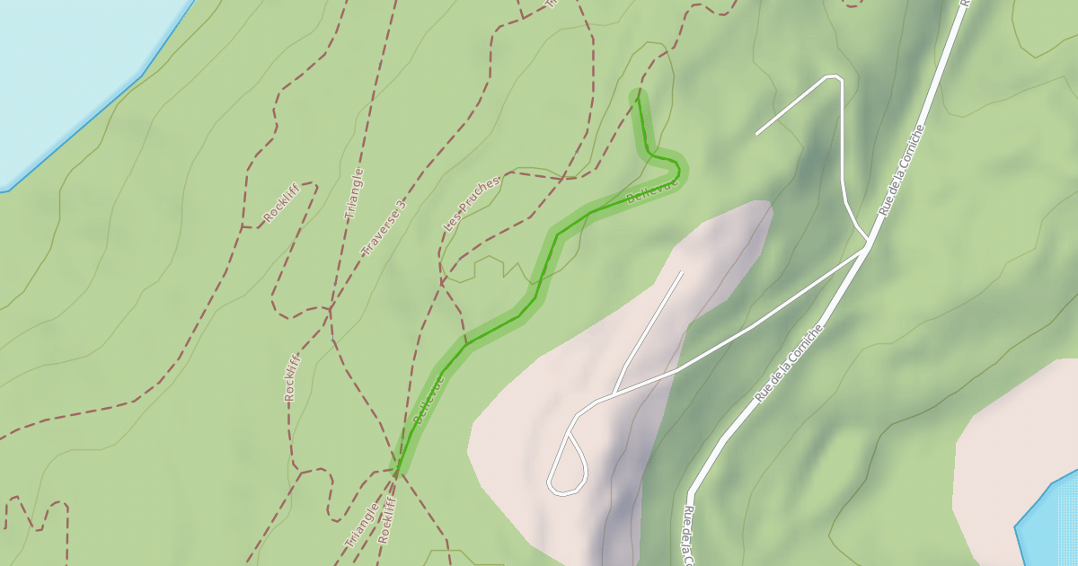 Map preview of Bellevue