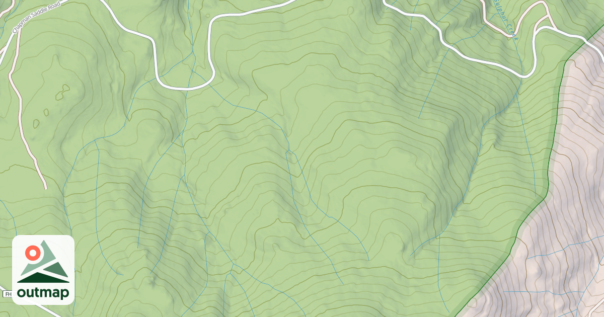 Map of CHAPMAN