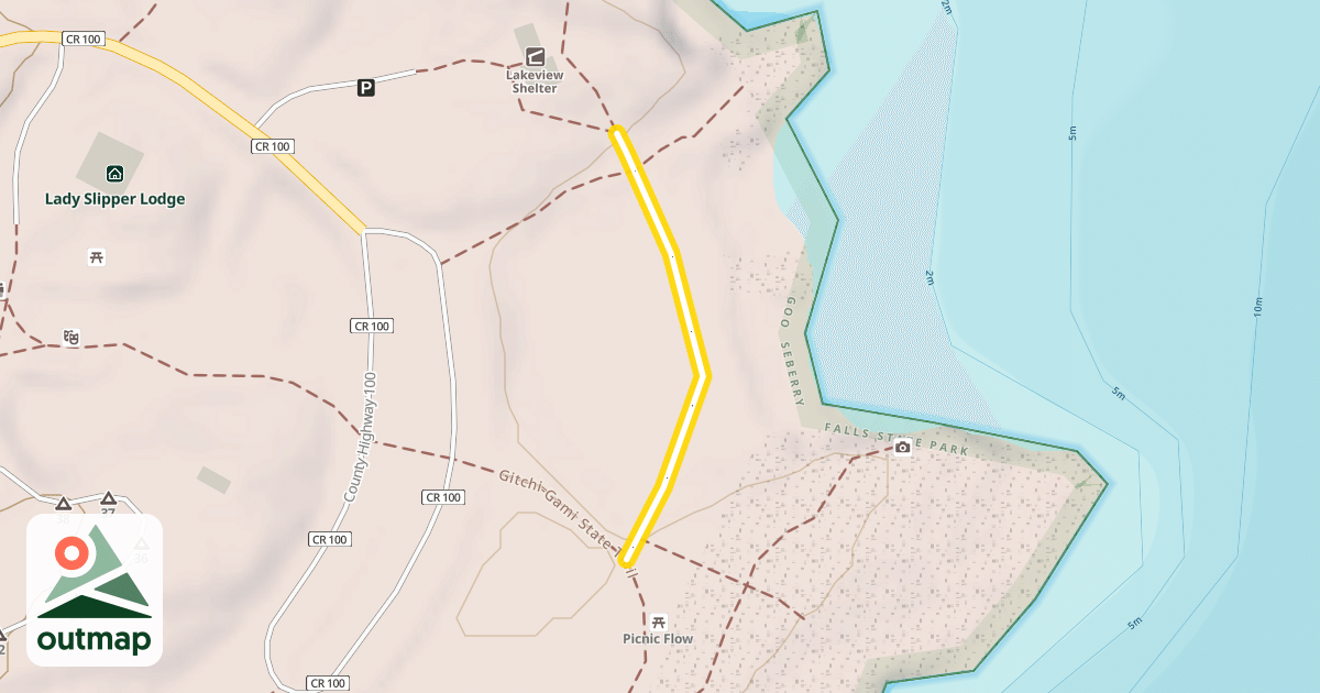 Map of River View Trail