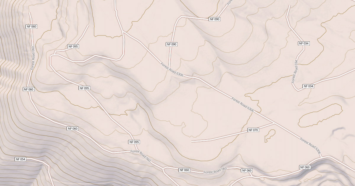 Map preview of USFS Motor Vehicle Use Map Roads {E9164623-58B0-4FA0-87C8-22245893FD4A}