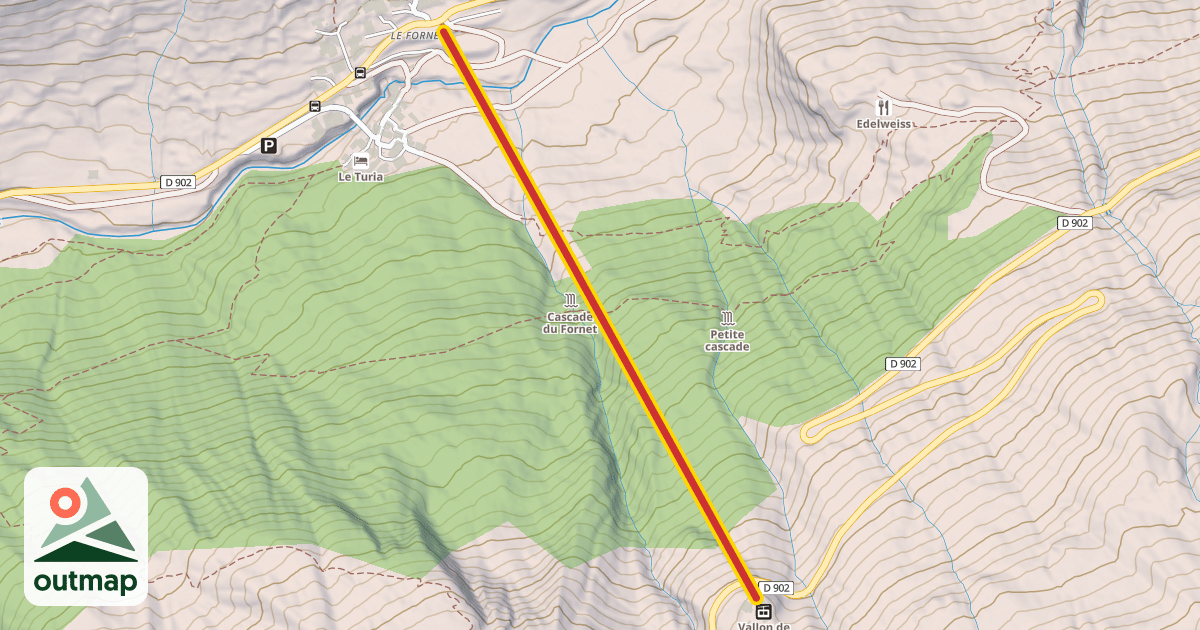 Map of Fornet