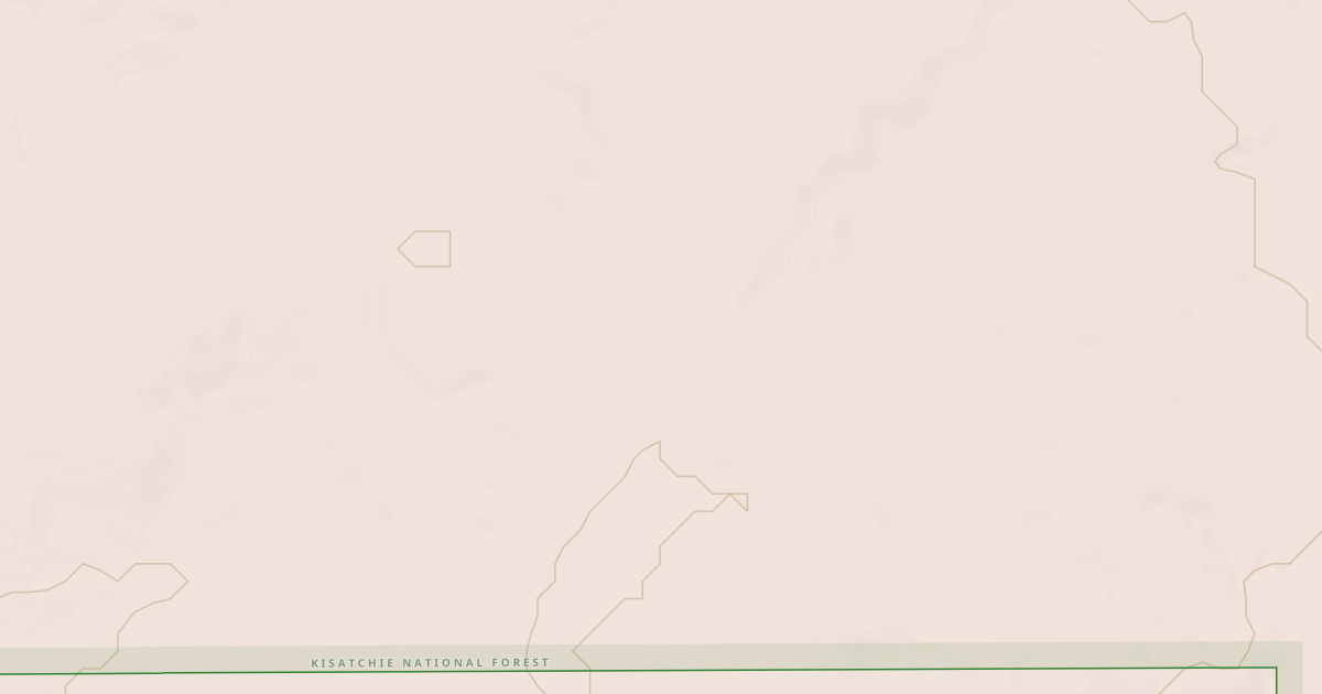 Map preview of USFS National Forest System Roads {63F5D76F-3BE4-43DE-BFF4-20ADFA31F210}