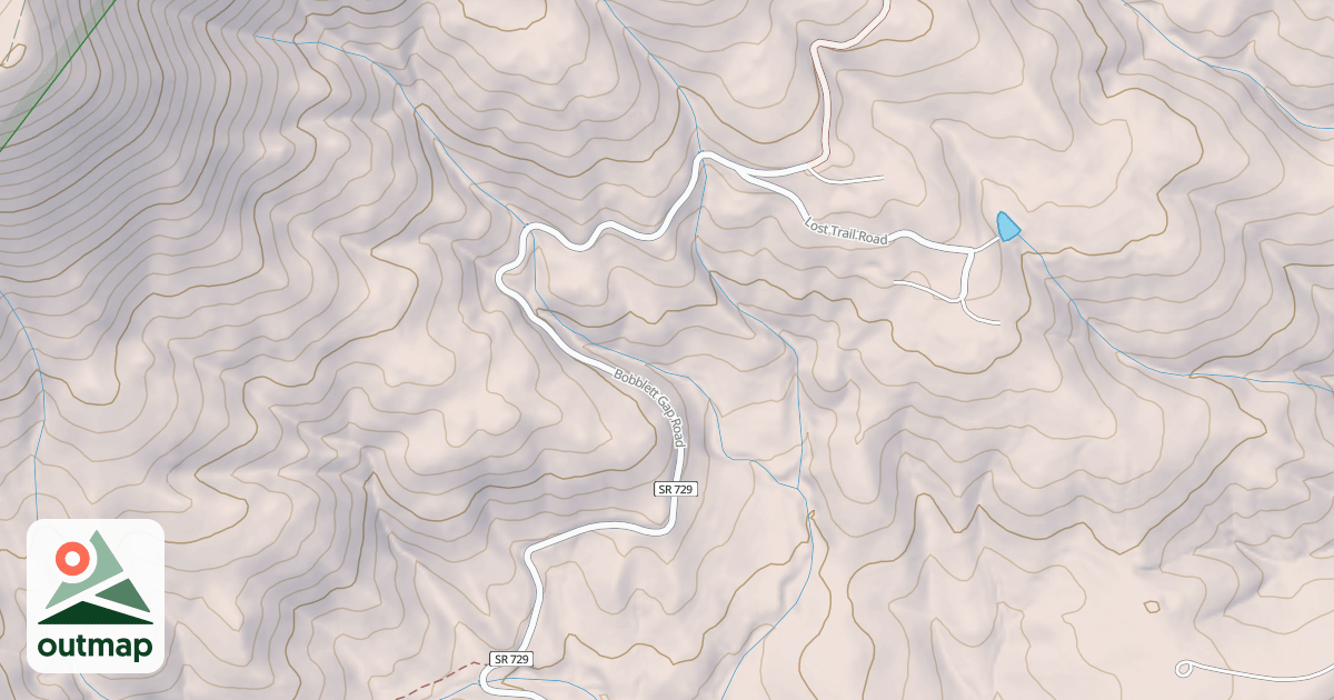 Map of BOBBLETS GAP