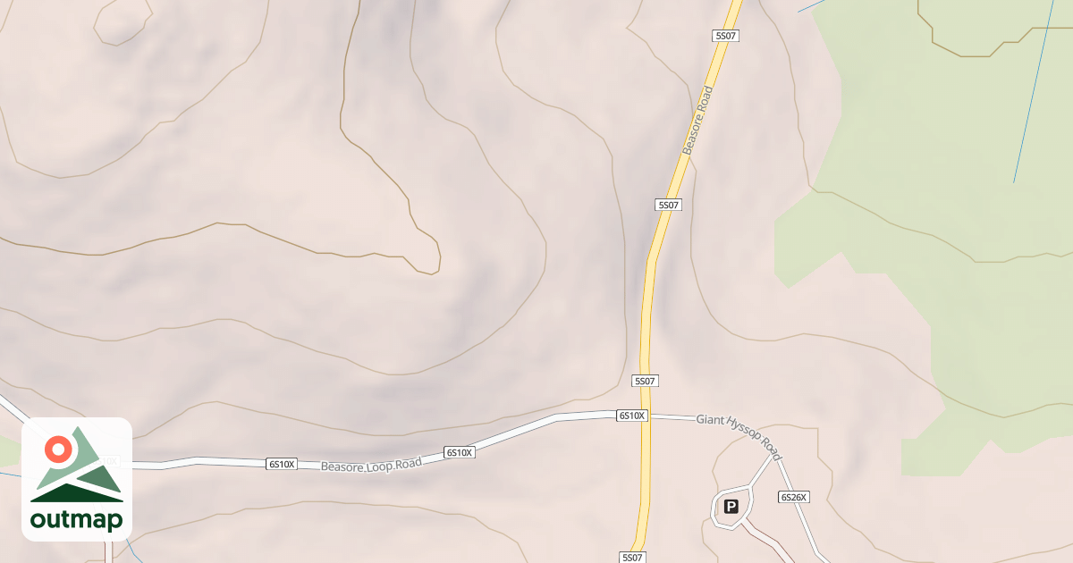 Map of BEASORE LOOP T1