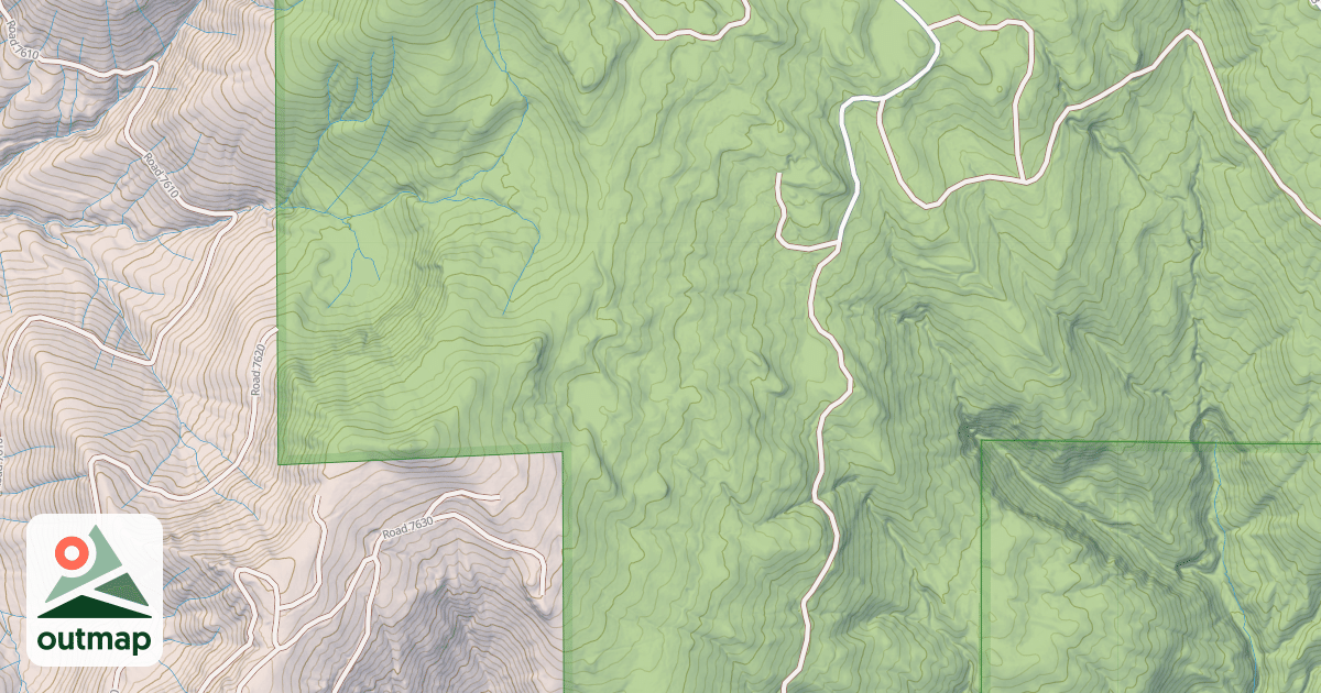 Map of USFS Motor Vehicle Use Map Roads {DEE3B482-2326-4E48-B70F-F93ECE9C6D9E}