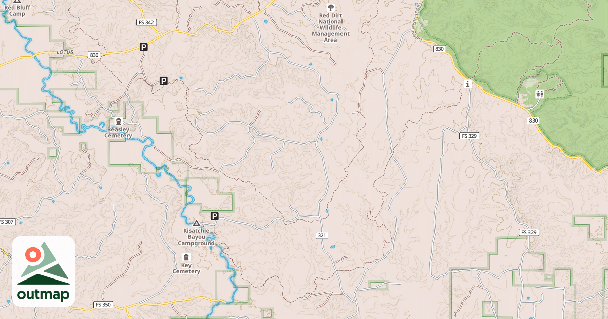 Map of RIDGE