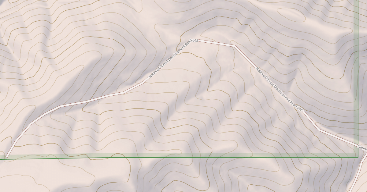 Map preview of USFS National Forest System Roads {1452029C-76D7-4B9F-88EF-C385D72A3960}