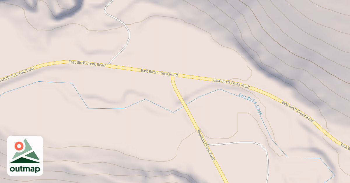 Map of PEARSON CREEK