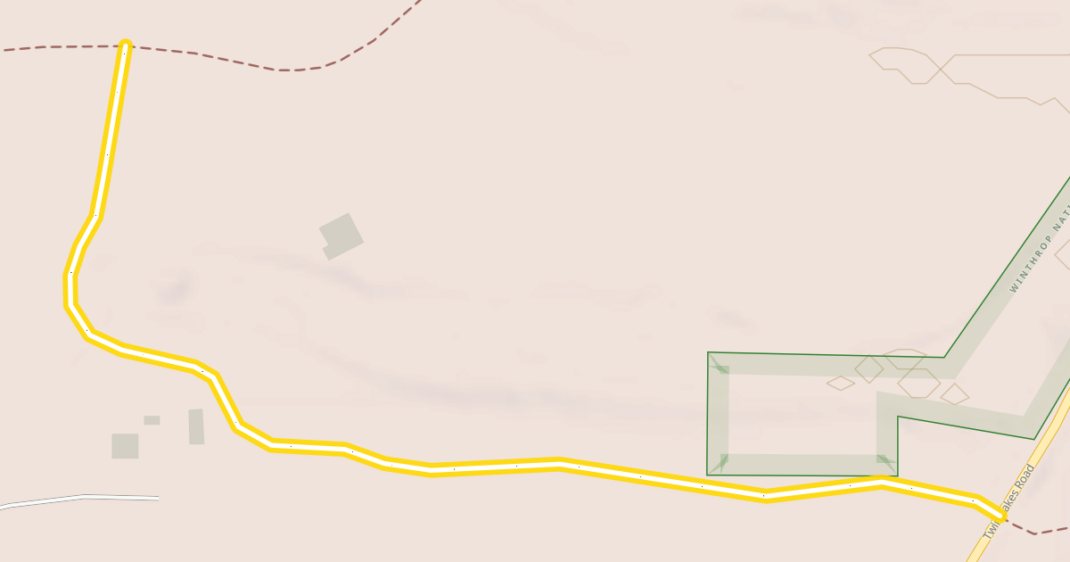 Map preview of Winthrop Trail (Lower)