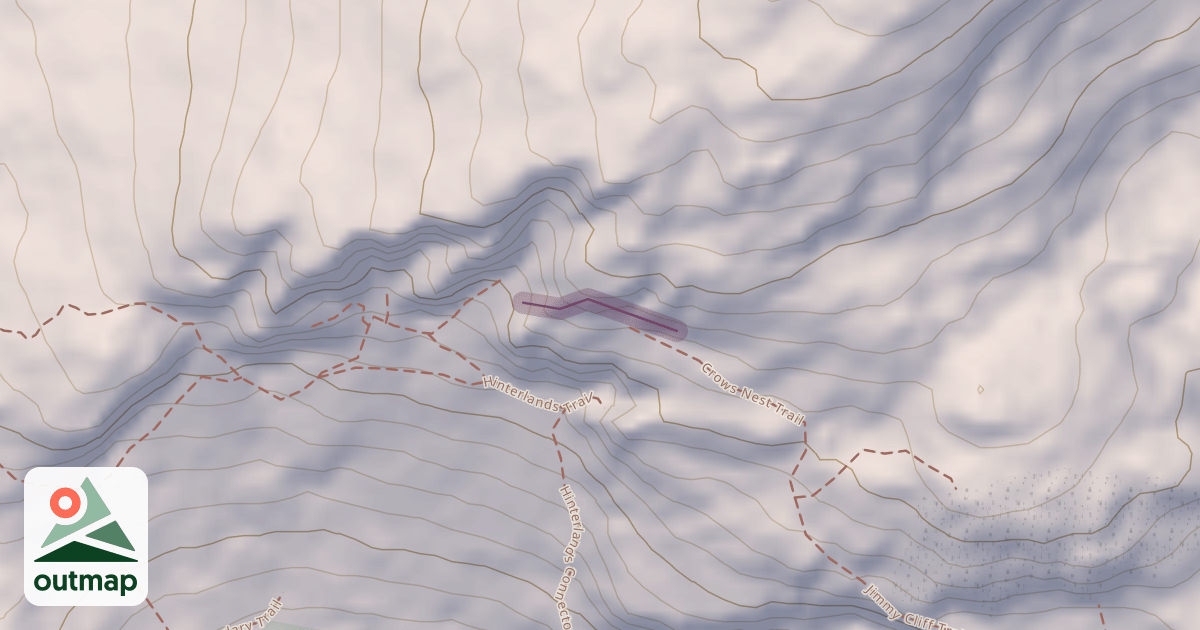 Map of Crow's Nest