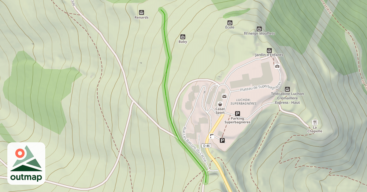 Map of Piste à Doudou