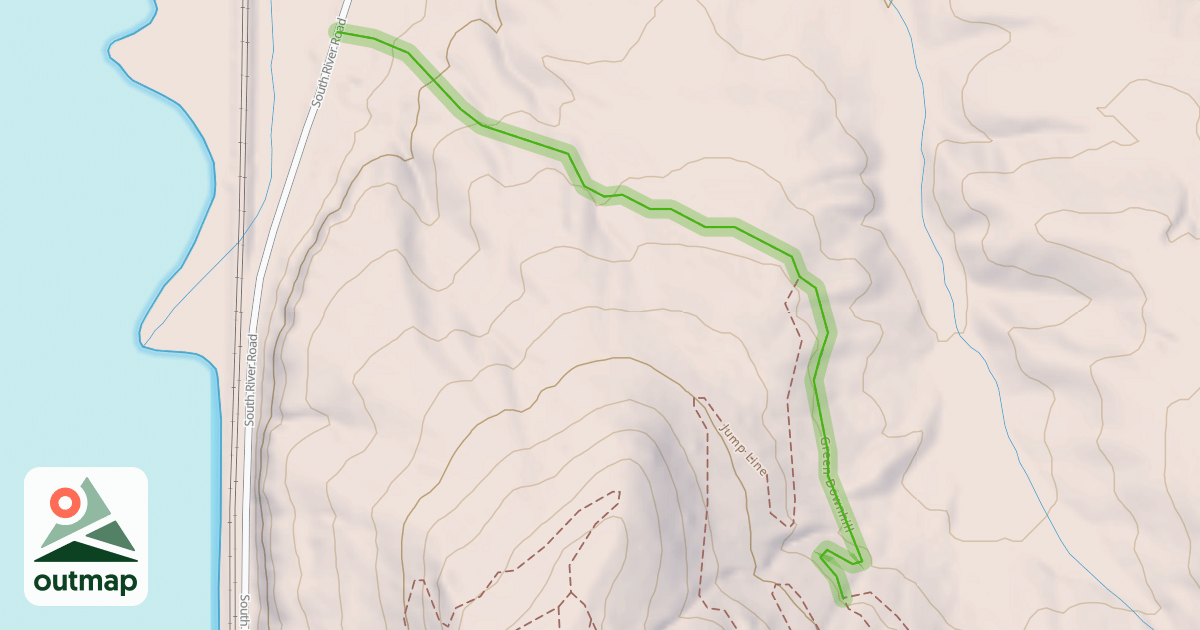 Map of Green Downhill