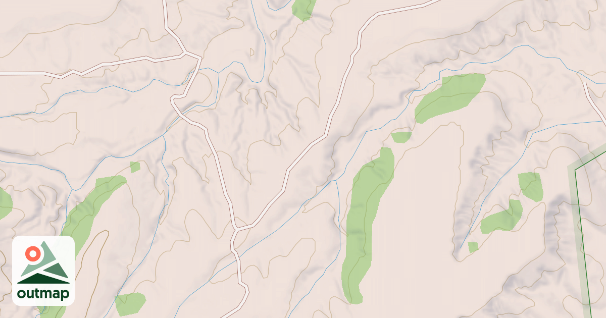 Map of FREEMAN RIDGE
