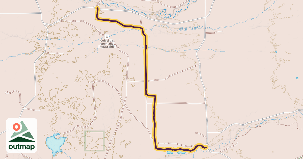Map of North Country Trail