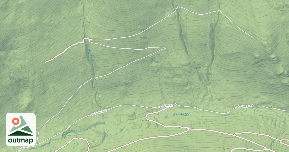 Map of ENGLISH CREEK