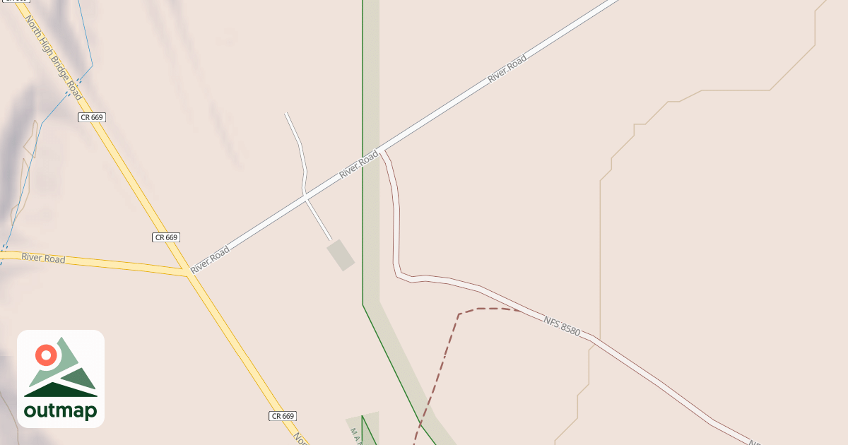 Map of 8580