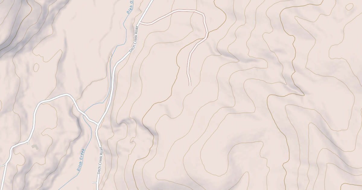 Map preview of DITCH CR SPUR A