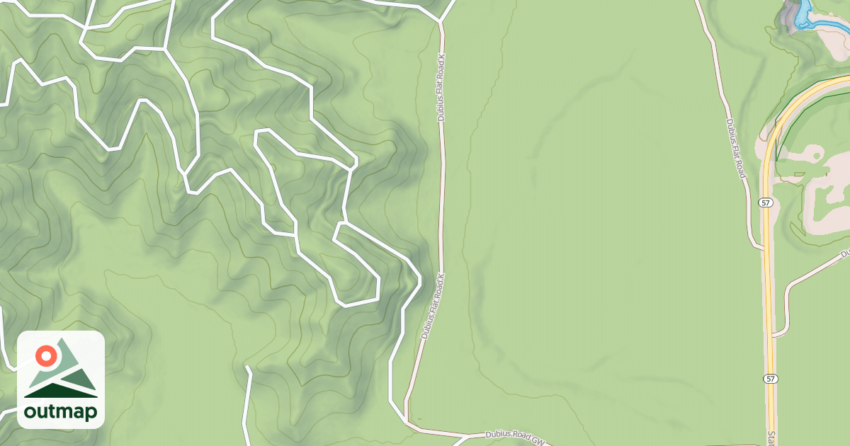 Map of DUBIOUS FLAT K