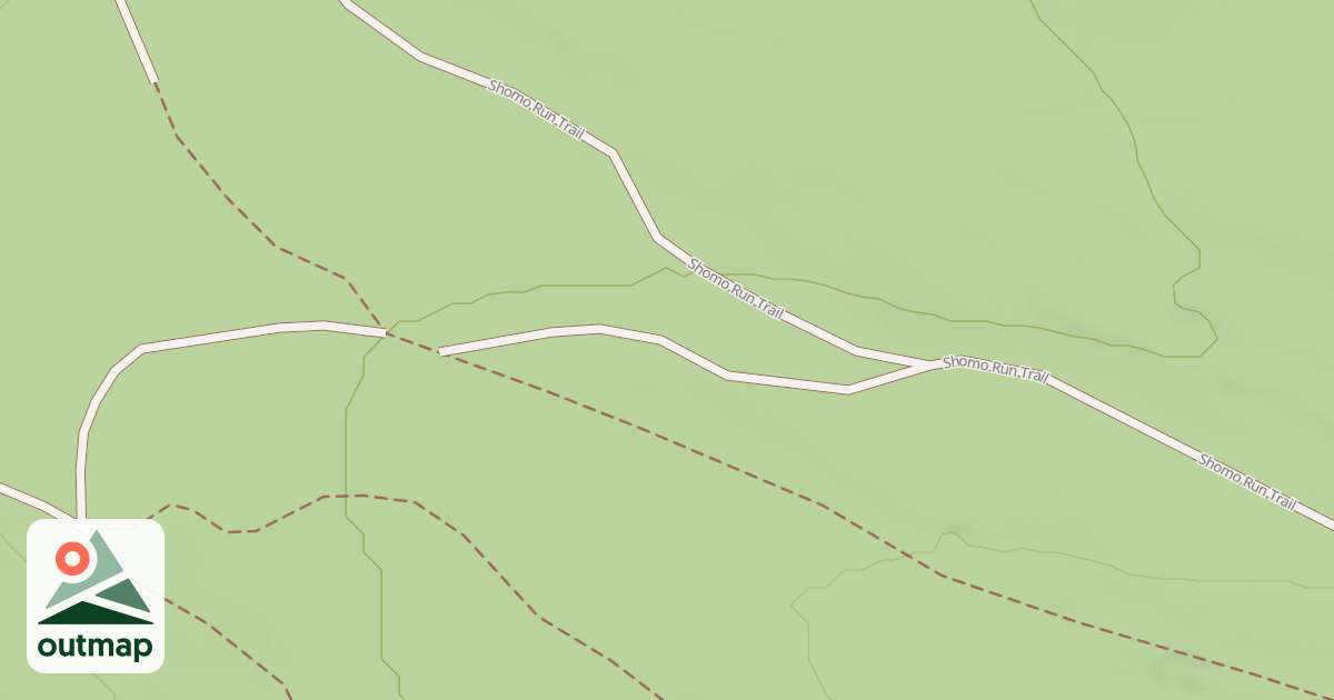 Map of Prince Gallitzin State Park Trails