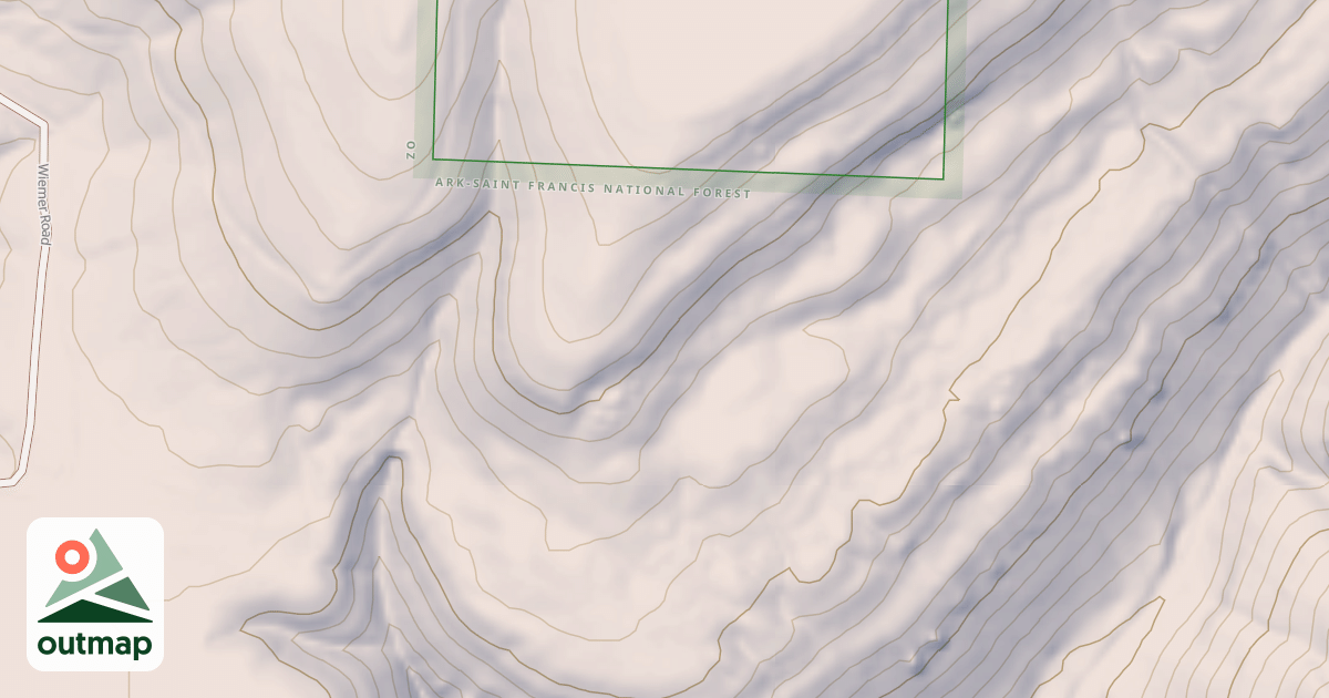 Map of USFS Motor Vehicle Use Map Roads {D065B1AC-680E-47E5-9E3F-521736468562}