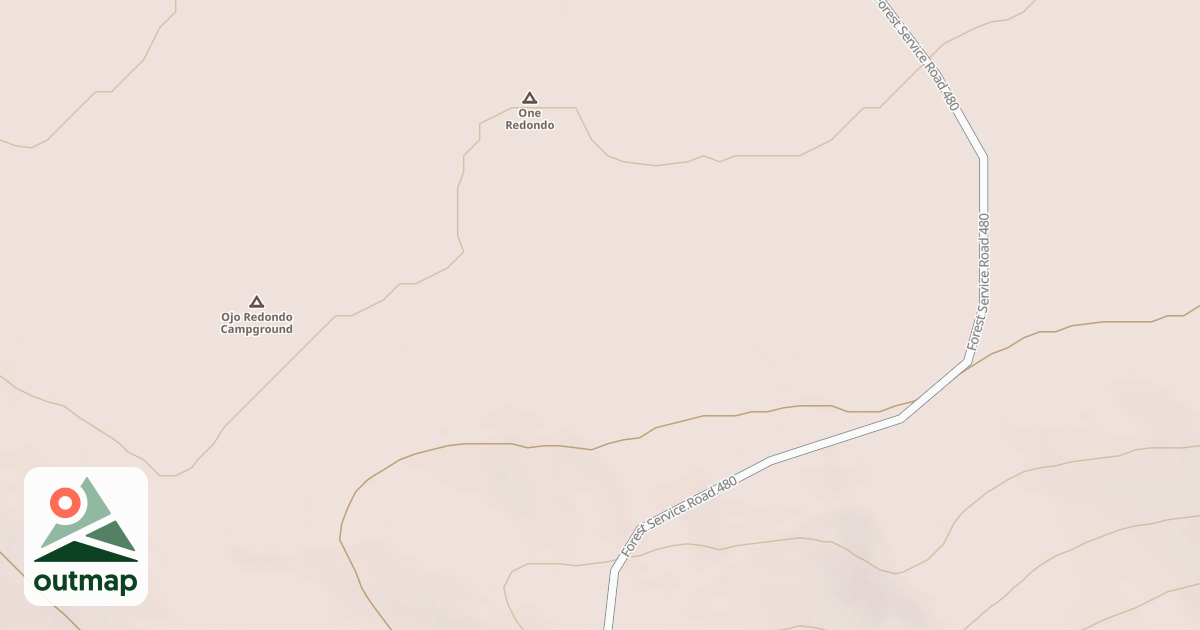 Map of OJO REDONDO CG