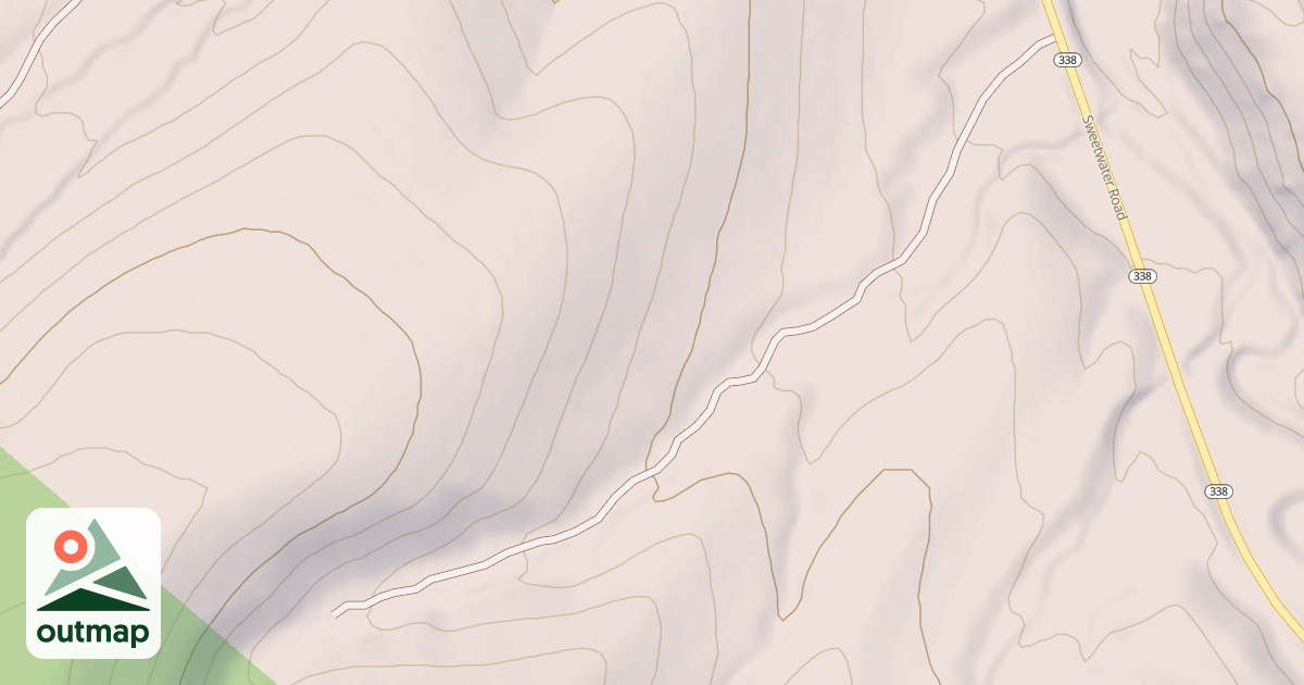 Map of SPUR ROAD