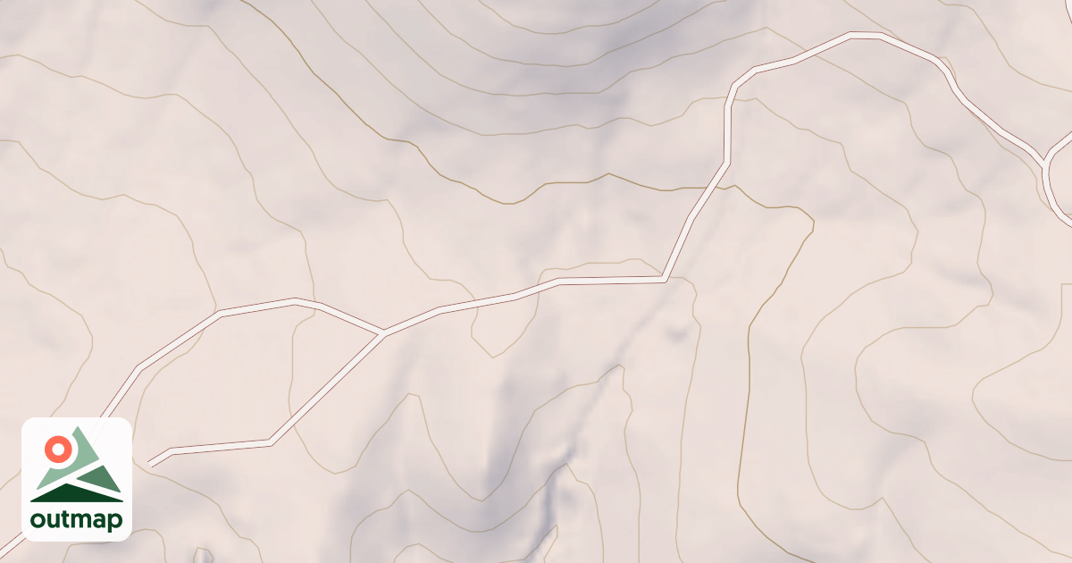 Map of BUTTERMILK SPUR A