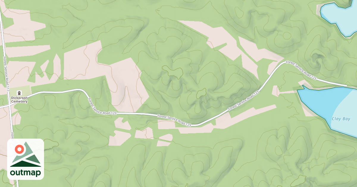 Map of CROSSROAD CHURCH ROAD