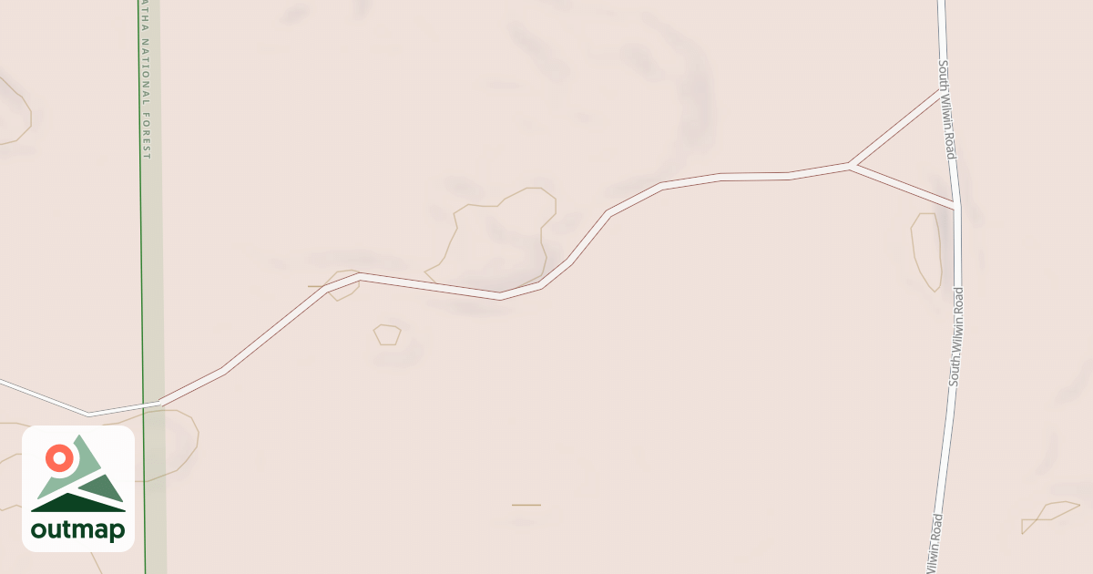 Map of HENDRIE RIVER SPUR B